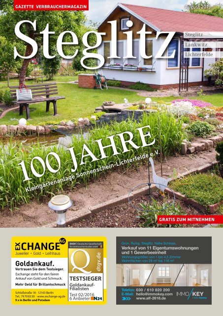 Gazette Steglitz August 2019