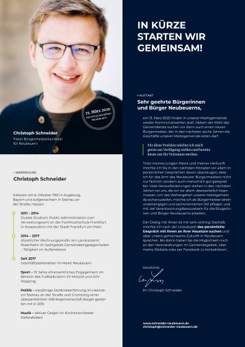In Kürze starten wir gemeinsam!