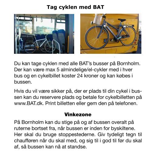 Samlet Køreplan | K19 August - K20 Juni | BAT - DIN BUS PÅ BORNHOLM