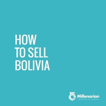 HOW TO SELL BOLIVIA