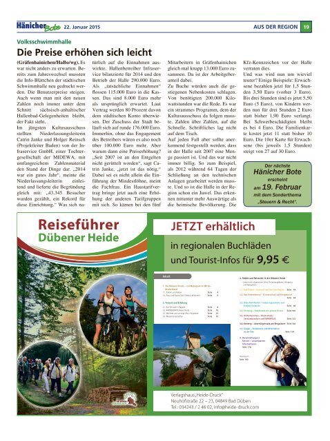 Hänicher Bote | Januar-Ausgabe 2015