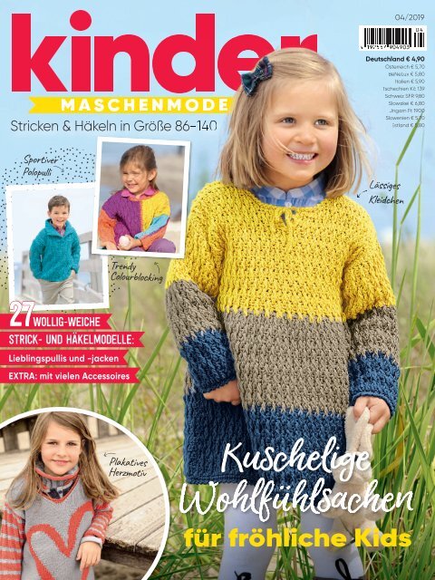 Kinder Maschenmode Nr. 4/2019 - Blick-ins-Heft