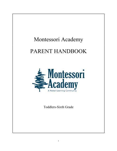 Montessori-Academy-Parent-Handbook