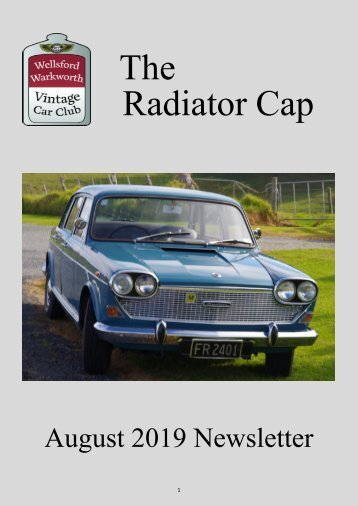 The Radiator Cap August 2019