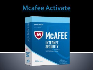 Mcafee Activate Total Protection