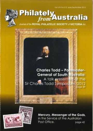 Charles Todd - Post Master General of South Australia