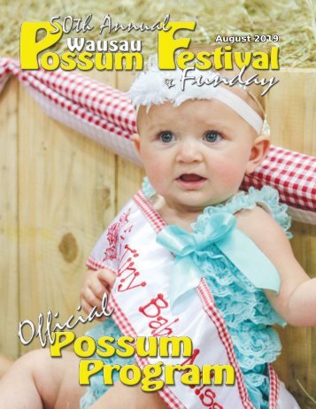 2019 Possum Festival Program