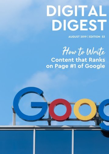 Digital Digest - AUG'19 - Edition 53