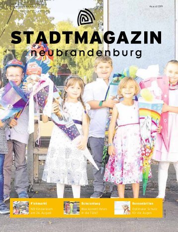 Stadtmagazin August 2019