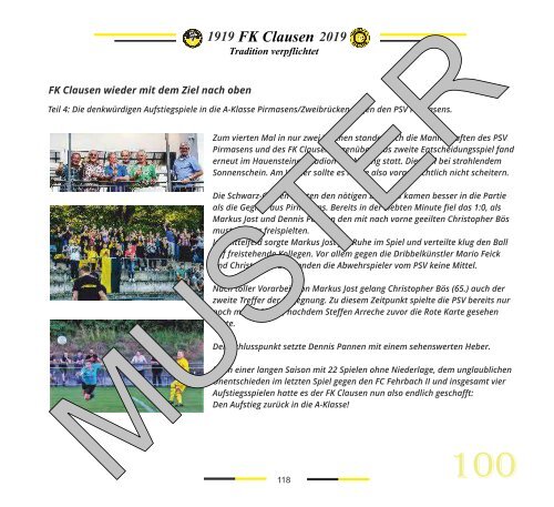 100 Jahre FK Clausen