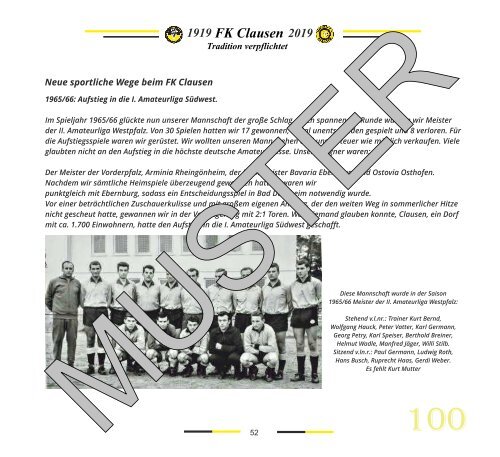 100 Jahre FK Clausen