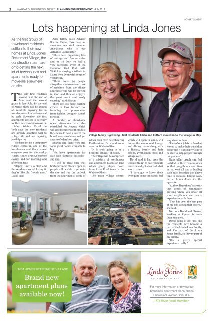 Waikato Business News July/August 2019