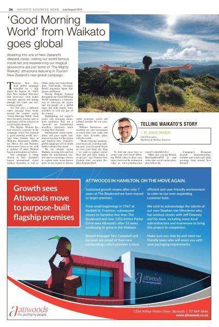 Waikato Business News July/August 2019