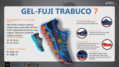 ASICS Technical document SS2019 NZ Run