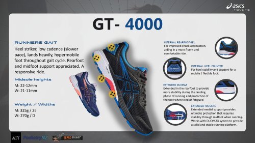 ASICS Technical document SS2019 NZ Run