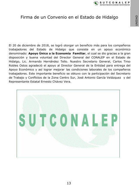 Gaceta Sutconalep No 21