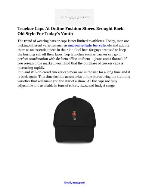 supreme hats for sale