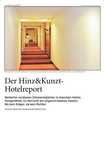 2. Hinz&Kunzt Hotelreport 2008