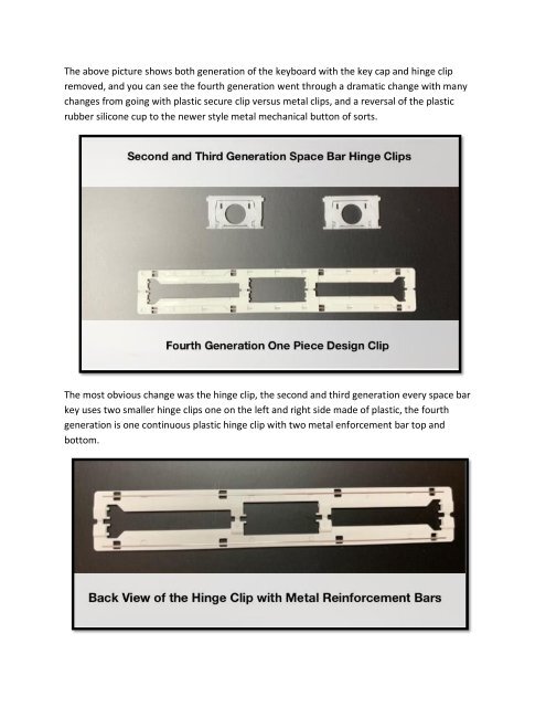 Apple MacBook Pro Space Bar Key - Most Problematic of All Time