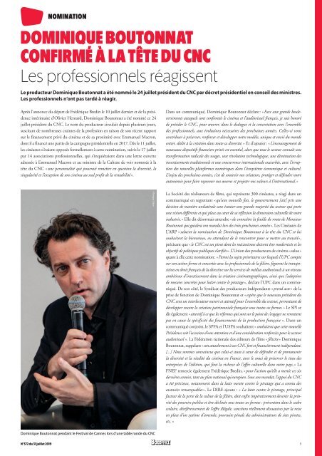 Boxoffice n°372 - 31 juillet 2019