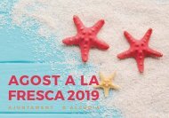 Agost a  la Fresca 2019