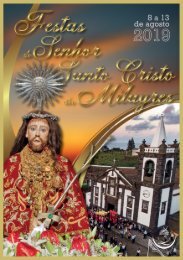 Programa das Festas do Senhor Santo Cristo dos Milagres 2019