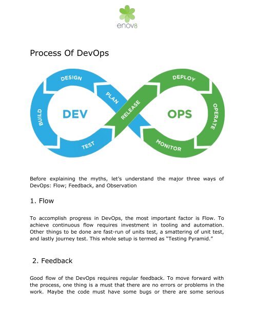 Popular Myths Pertaining to DevOps