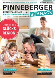 PINNEBERGER SCHNACK SONDERAUSGABE BAUEN WOHNEN LEBEN