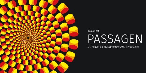 Programmheft - KunstFest PASSAGEN 2019 (31.08.-15.09.)