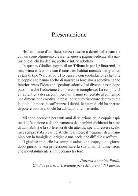 All’improvviso Noi domande... di adozione