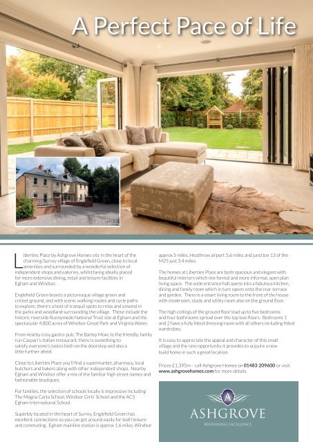 Surrey Homes | SH58 | August 2019 | Restoration & New Build supplement inside