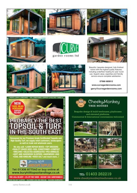 Surrey Homes | SH58 | August 2019 | Restoration & New Build supplement inside