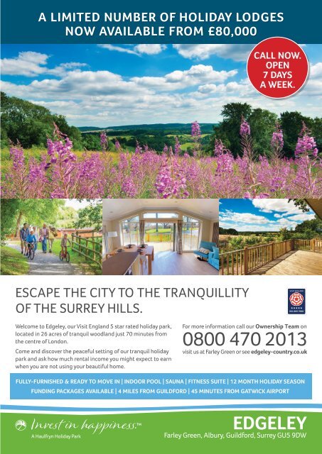 Surrey Homes | SH58 | August 2019 | Restoration & New Build supplement inside