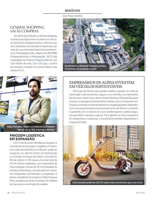 218 | Revista Viva S/A | Julho 2019