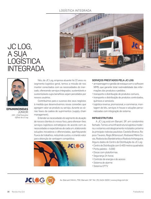 218 | Revista Viva S/A | Julho 2019