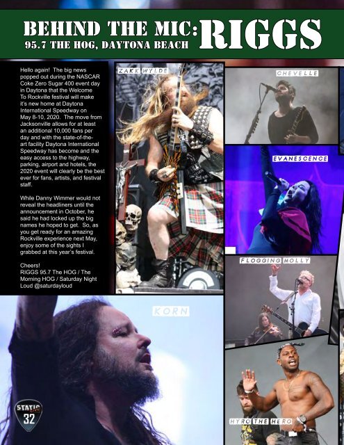 Static Live Magazine August 2019