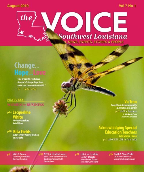  The Voice of Southwest Louisiana August 2019 Issue