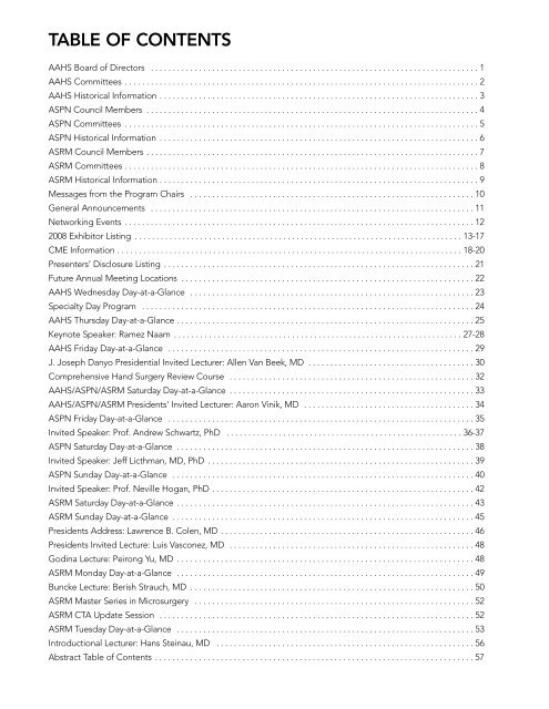 Floor plan - 2013 Annual Meeting - American Association for Hand ...