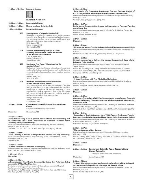 Floor plan - 2013 Annual Meeting - American Association for Hand ...