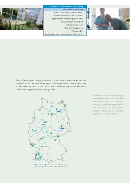 Innere Medizin & Kardiologie - MediClin Herzzentrum Lahr