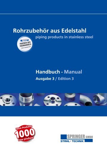 Springer GmbH Manual Edition 3