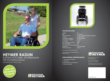 HEYMER RADUN (für Pflegerollstühle) - Heymer Rehatechnik