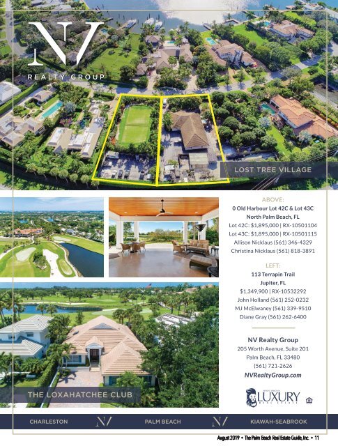 Palm Beach Real Estate Guide August 2019