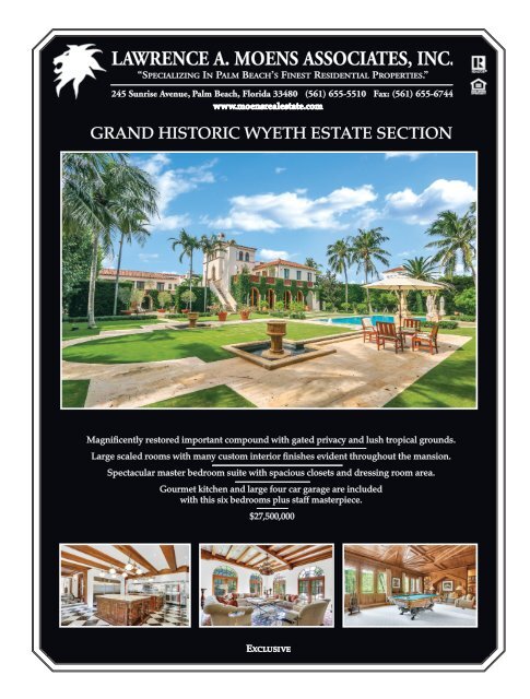 Palm Beach Real Estate Guide August 2019