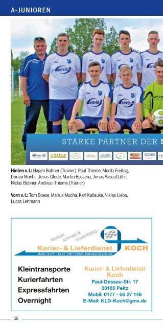Saisonheft Eintracht Peitz_2019