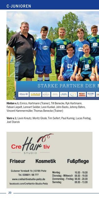 Saisonheft Eintracht Peitz_2019