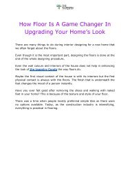 How Floor is a Game Changer In Upgrading Your Home’s Look