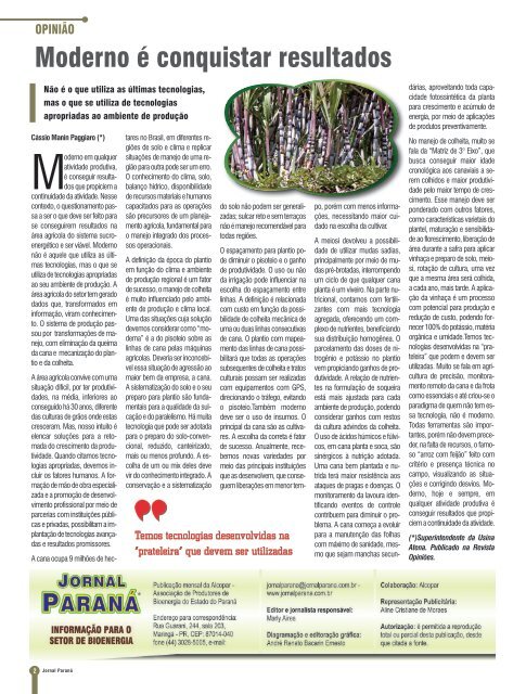 Jornal Paraná Agosto 2019