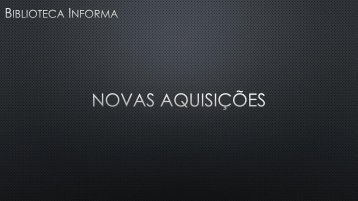 Novas aquisições