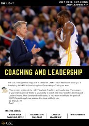Coaching & Leadership